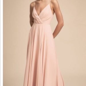 BHLDN Eva Blush Bridesmaid Dress, size small
